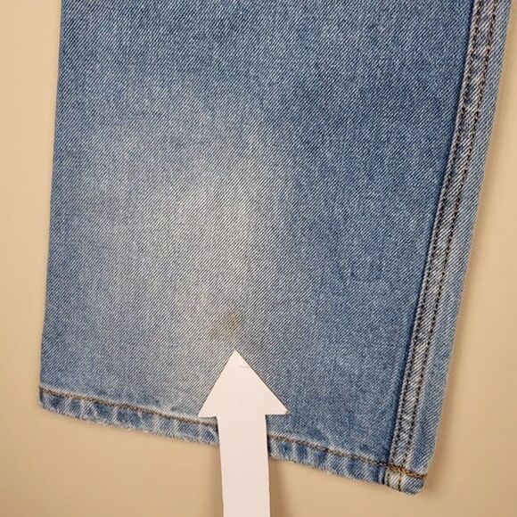 G-Star Raw Size 29x32 3301 Jeans Distressed Flare Bootcut Embroidered Light Blue - Picture 8 of 12